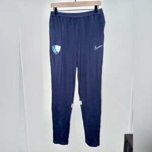 Nike VfL Bochum 1848 Dri-Fit Jogger Pants Blue Zip Pockets And Ankles Size XL